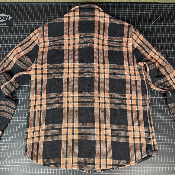 Indi + Ash LS Ames Workshirt - Iron Big Plaid - Size 4 Large - Picture 10 of 14